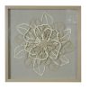15 x 2 x 28 Natural Brown Wood Paper And Glass - Shadow Box