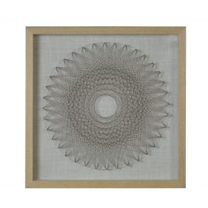 15 x 2 x 20 Stunning Brown Wood And Glass - Shadow Box