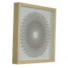 15 x 2 x 20 Stunning Brown Wood And Glass - Shadow Box - Image 2