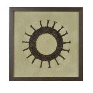 5 x 16 Brown Wood And Glass - Shadow Box