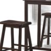 3 Piece Counter Height Set In Walnut - Image 5