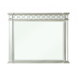 3" X 52" X 42" Wood Mirror