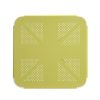 24" X 24" X 30" Yellow White Metal Folding Table - Image 2