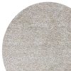 8' Round  Polyester Ivory  Heather Area Rug - Image 2