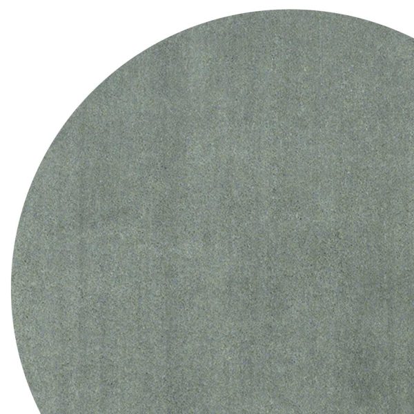 8' Round  Polyester Slate Area Rug - Image 2
