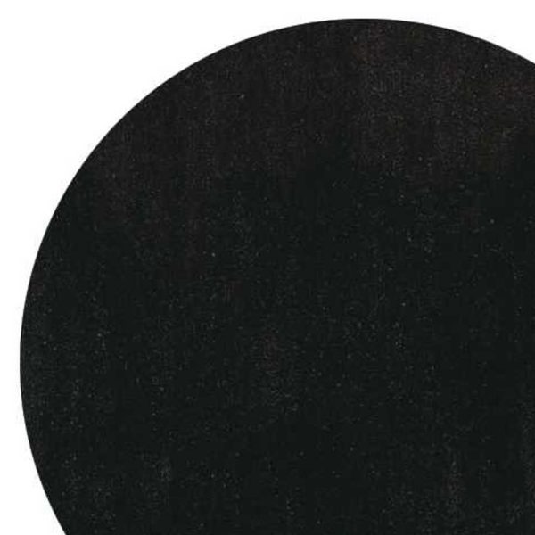 8' Espresso Brown Round Indoor Shag Rug - Image 2