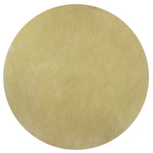 8' Canary Yellow Round Indoor Shag Rug