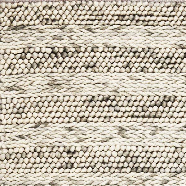 5' x 7'  Wool Grey Area Rug - Image 2