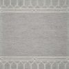 8' x 10'  Wool Grey Area Rug