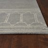 8' x 10'  Wool Grey Area Rug - Image 4