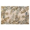 5'x8' Ivory Hand Tufted Pinnate Fronds Indoor Area Rug - Image 2