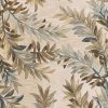 5'x8' Ivory Hand Tufted Pinnate Fronds Indoor Area Rug - Image 3