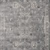 7' x 9'  Polypropylene Grey Area Rug