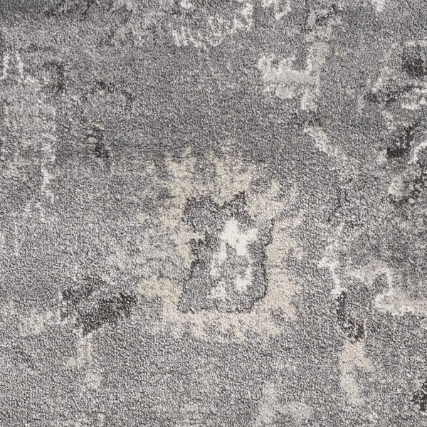 7' x 9'  Polypropylene Grey Area Rug - Image 2
