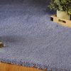 8'x11' Purple Indoor Shag Rug - Image 4