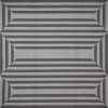 8' x 11'  UV treated Polypropylene Charcoal Area Rug - Image 5