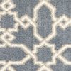 7 x 10 Microfiber Slate Blue Area Rug - Image 2