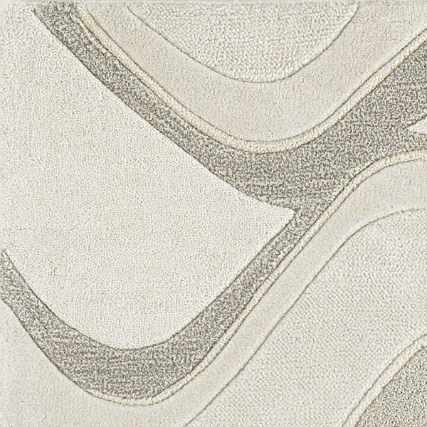 8' x 10' 6 Wool Ivory  Area Rug - Image 2