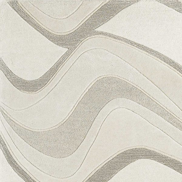 8' x 10' 6 Wool Ivory  Area Rug - Image 3