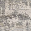 8' x 13' Shade of Gray Abstract Area Rug - Image 2