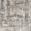 8' x 13' Shade of Gray Abstract Area Rug - Image 3