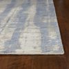 7' x 10'  Viscose Grey or  Blue Area Rug - Image 4