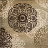5'x8' Sage Green Machine Woven Floral Medallion Disk Indoor Area Rug - Image 4