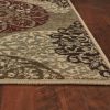 5'x8' Sage Green Machine Woven Floral Medallion Disk Indoor Area Rug - Image 5