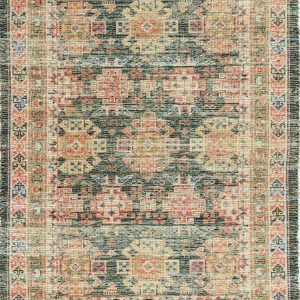 5'x7' Charcoal Hand Woven Traditional Indoor Area Rug