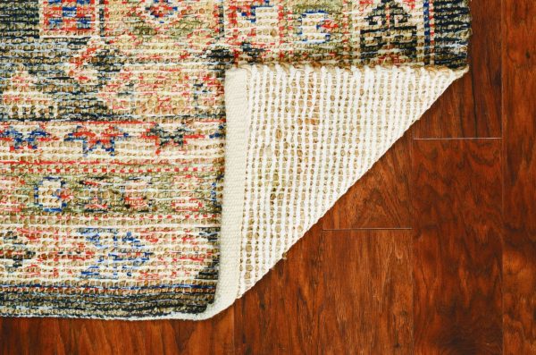5'x7' Charcoal Hand Woven Traditional Indoor Area Rug - Image 4
