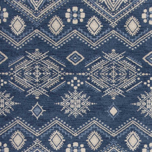 5' x 7'  Polypropylene Demin Area Rug - Image 3