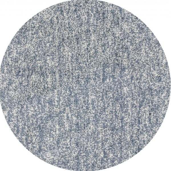 6' Round Slate Heather Plain Indoor Area Rug - Image 4
