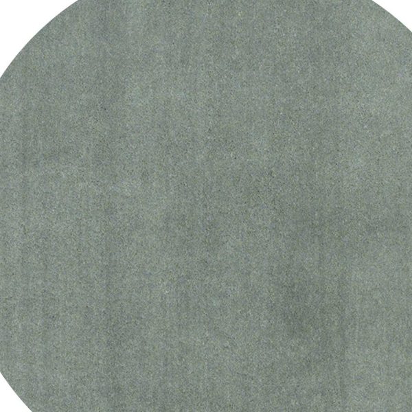 6' Slate Blue Round Indoor Shag Rug - Image 5