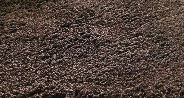 6' Round  Polyester Espresso Area Rug - Image 4