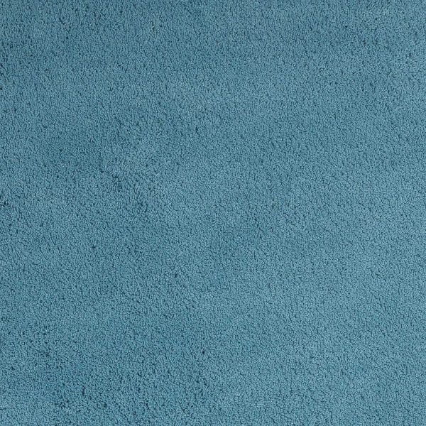 5' x 7' Highlighter Blue Plain Indoor Area Rug - Image 3