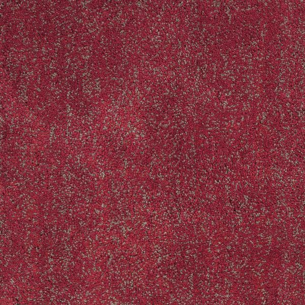 5' x 7' Red Heather Plain Indoor Area Rug - Image 3