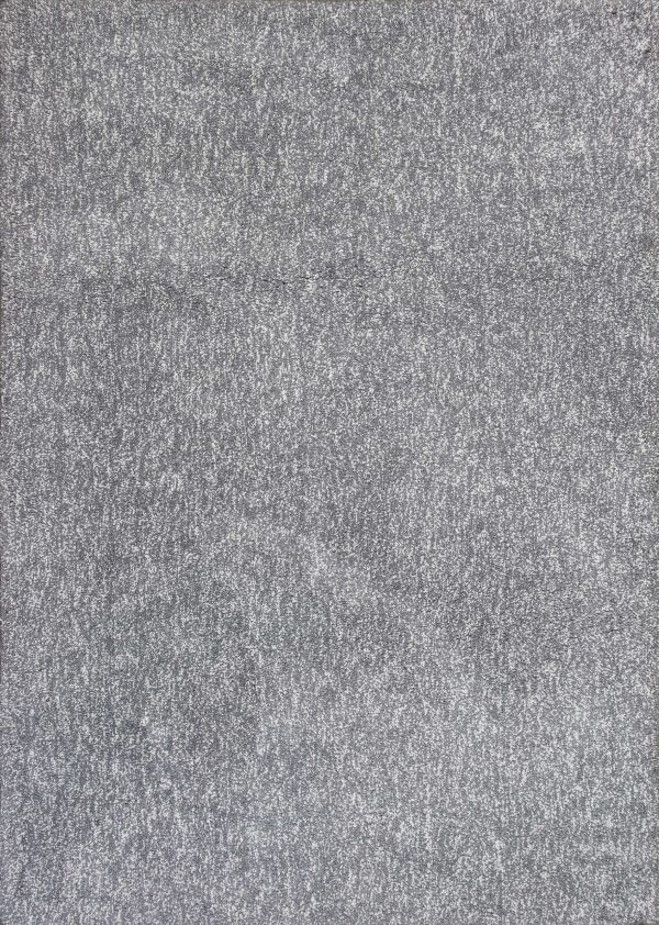5'x7' Grey Heather Indoor Shag Rug