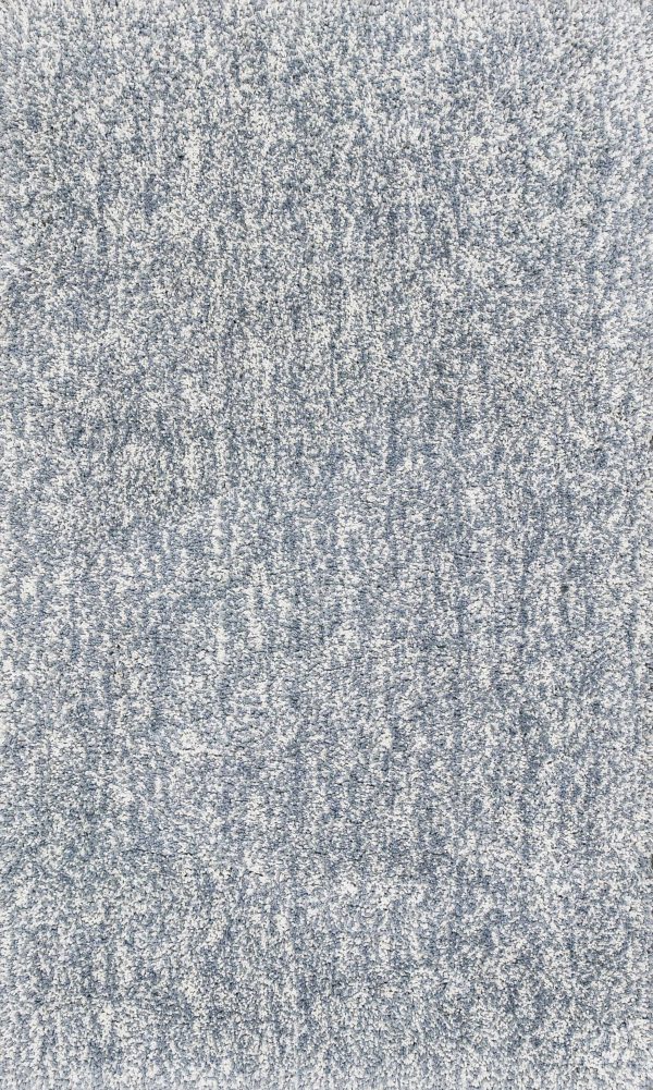 5'x7' Slate Heather Indoor Shag Rug