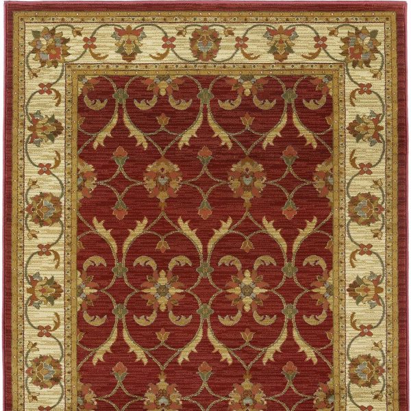 8' Round  Polypropylene Ivory  Area Rug - Image 5