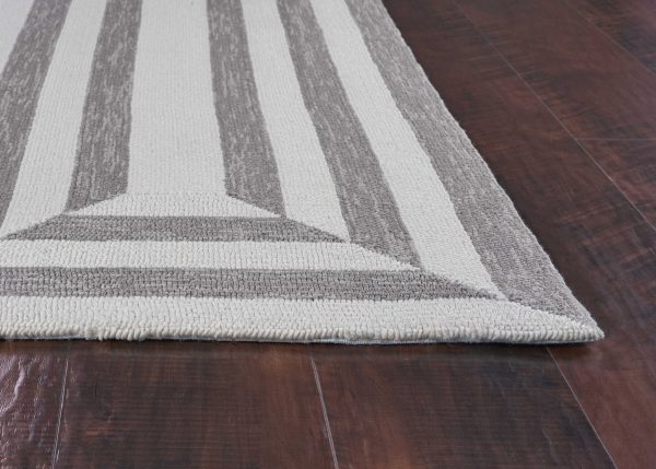 5' x 7'  UV treated Polypropylene Oatmeal Area Rug - Image 5