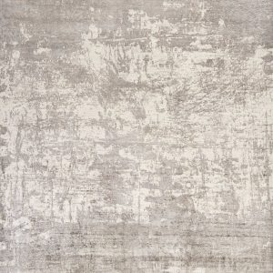 3' x 5' Beige Abstract Viscose Indoor Area Rug