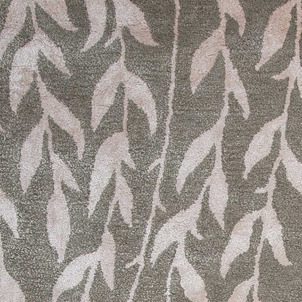3' x 5' Wool & Viscose Blend Beige Area Rug - Image 3