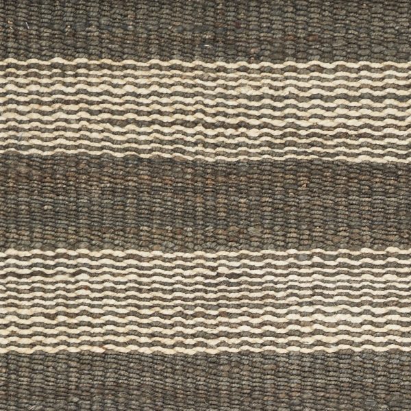5' x 7' Jute Slate Ivory Area Rug - Image 3