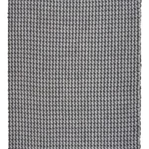 5'x8' Grey Hand Woven Houndstooth Indoor Area Rug