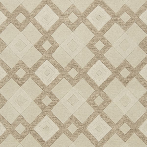 5' x 8'  Wool Ivory  Area Rug - Image 2