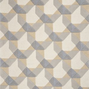 5' x 8'  Wool Ivory or Grey Area Rug