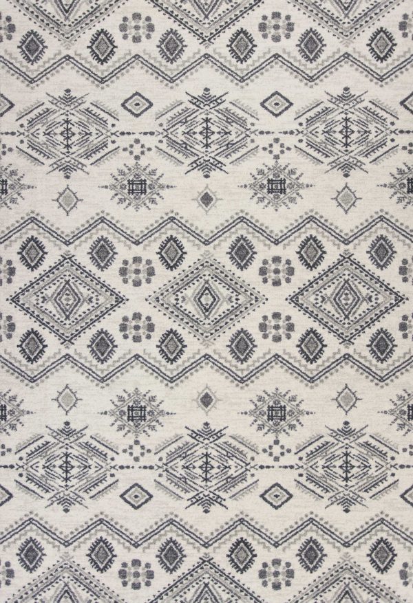 6' x 9'  Polypropylene Ivory or Grey Area Rug