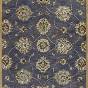 5' x 8'  Wool Midnight Area Rug