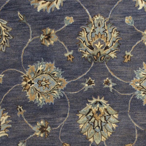 5' x 8'  Wool Midnight Area Rug - Image 4
