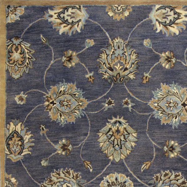 5' x 8'  Wool Midnight Area Rug - Image 5